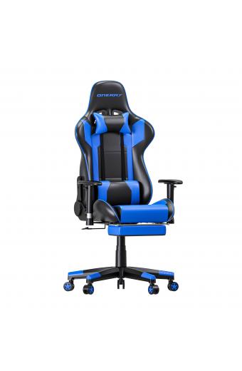 Oneray D0921-F Καρέκλα Gaming Μαύρο/Μπλε