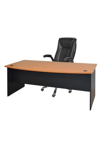 ΓΡΑΦΕΙΟ ΕΠΑΓΓΕΛΜΑΤΙΚΟ 180x93.5x74. CADAK HM2017.01 ΓΚΡΙ-ΟΞΙΑ