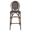 ΣΚΑΜΠΟ ΑΛΟΥΜΙΝΙΟΥ AZARIA HM5059 BAMBOO LOOK ΚΑΦΕ ΜΕ TEXTLINE 44x52x115Υεκ