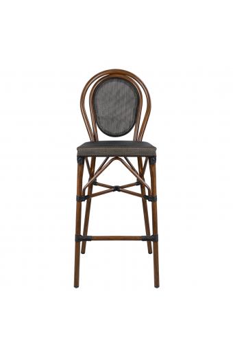 ΣΚΑΜΠΟ ΑΛΟΥΜΙΝΙΟΥ AZARIA HM5059 BAMBOO LOOK ΚΑΦΕ ΜΕ TEXTLINE 44x52x115Υεκ