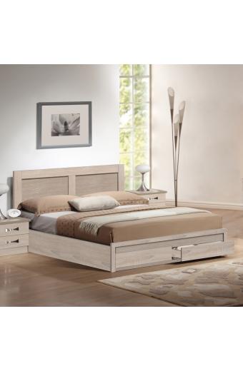 ΚΡΕΒΑΤΙ CAPRI HM312.02 ΜΕ 2 ΣΥΡΤΑΡΙΑ SONAMA ΓΙΑ ΣΤΡΩΜΑ 150X200εκ.