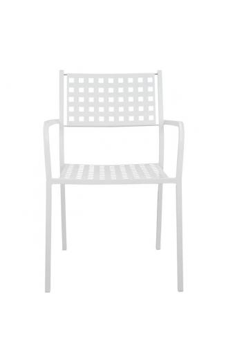 ΠΟΛΥΘΡΟΝΑ ΜΕΤΑΛΛΙΚΗ HM5031.02 ZETA ΣΕ ΛΕΥΚΟ ΧΡΩΜΑ 54x51x84 cm