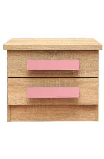 ΚΟΜΟΔΙΝΟ PLAYROOM SONAMA-ΡΟΖ HM331+HM336.02 40Χ48Χ39εκ.