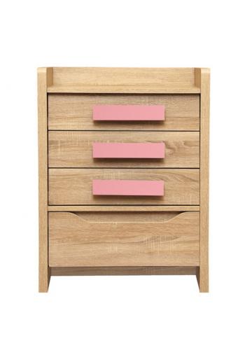 ΣΥΡΤΑΡΙΕΡΑ PLAYROOM SONAMA-ΡΟΖ HM10217.03 63Χ40Χ80εκ.