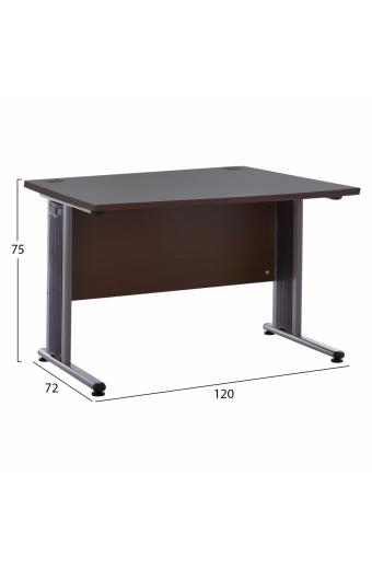 ΓΡΑΦΕΙΟ ΕΠΑΓΓΕΛΜΑΤΙΚΟ VALDEN HM2044.02 WENGE 120X72X75 εκ.