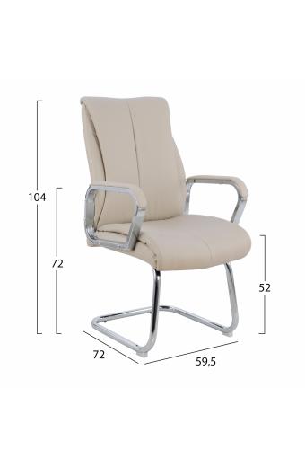 ΚΑΡΕΚΛΑ ZALMAN HM1094.07 ΕΚΡΟΥ 59,5x72x104 εκ.