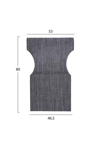 ΜΑΞΙΛΑΡΙ TEXTILENE 600gr/m2 2X1 ΓΚΡΙ ΓΙΑ ΠΟΛΥΘΡΟΝΑ ΣΚΗΝΟΘΕΤΗ HM5272.10 46.5Χ53Χ80Υεκ.