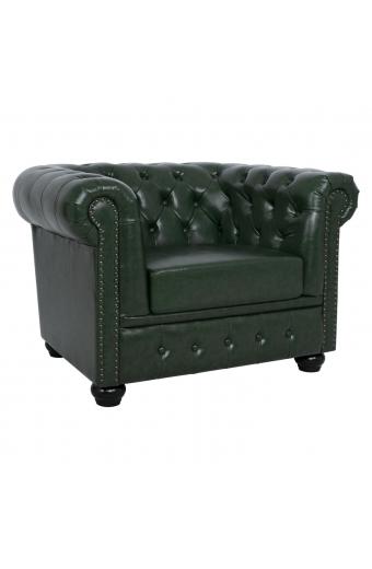 ΠΟΛΥΘΡΟΝΑ T.CHESTERFIELD POLINA HM3011.08 PU ΚΥΠΑΡΙΣΣΙ 106x87x70Y εκ.