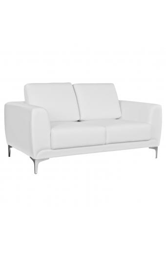 ΚΑΝΑΠΕΣ 2ΘΕΣΙΟΣ KΕΝΖΙΕ HM3121.22 ΜΕ ΛΕΥΚΟ PU 142x81x81 εκ.