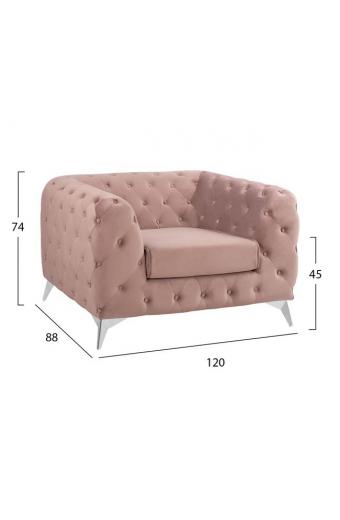 ΠΟΛΥΘΡΟΝΑ ALBERT T.CHESTERFIELD ΣΑΠΙΟ ΜΗΛΟ ΒΕΛΟΥΔΟ HM3130.05 120Χ88Χ74Υεκ.
