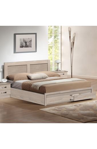 ΚΡΕΒΑΤΙ CAPRI HM399.02 ΜΕ 2 ΣΥΡΤΑΡΙΑ SONOMA 160x200 εκ.