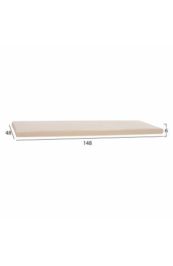 ΜΑΞΙΛΑΡΙ ΓΙΑ ΠΑΓΚΑΚΙ POLYESTER CHIOS ΜΠΕΖ HM11242.01P 148x48x6εκ.