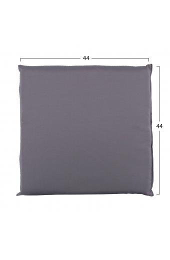 ΜΑΞΙΛΑΡΙ ΥΦΑΣΜΑΤΙΝΟ ΓΚΡΙ 44x44x5,5 εκ. HM5746.10