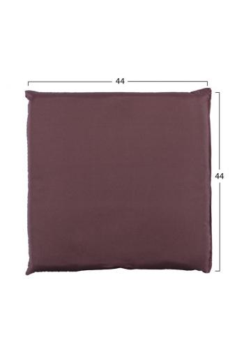 ΜΑΞΙΛΑΡΙ ΥΦΑΣΜΑΤΙΝΟ ΚΑΦΕ 44x44x5,5 εκ. HM5746.03