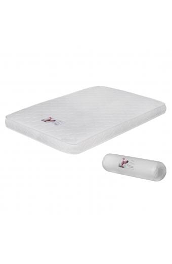 ΣΤΡΩΜΑ ΜΕ FOAM ΧΩΡΙΣ ΕΛΑΤΗΡΙΑ JORDY 110X190x15Y-- HM374.02  (ROLL PACKING) ΛΕΥΚΟ