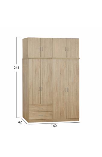 ΣΕΤ 4 ΤΜΧ ΝΤΟΥΠΑΛΑ 4ΦΥΛΛΗ ΜΕ ΠΑΤΑΡΙ SONAMA 160X42X241 HM11355.02