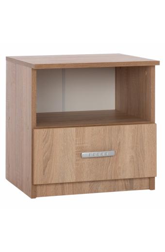 ΚΟΜΟΔΙΝΟ ΜΕ ΣΥΡΤΑΡΙ ADLER SONAMA OAK HM2431.01 45x40x48 εκ.