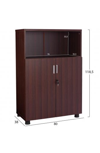 ΝΤΟΥΛΑΠΙ ΓΡΑΦΕΙΟΥ VALORA ΕΠΑΓΓΕΛΜΑΤΙΚΟ HM2058.12 WENGE 80x38x118,5