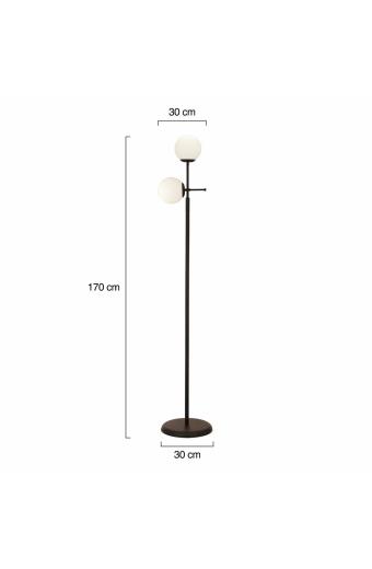 ΦΩΤΙΣΤΙΚΟ ΔΑΠΕΔΟΥ ΜΕΤΑΛΛΙΚΟ ΜΑΥΡΟ HM7431.01  30x170cm