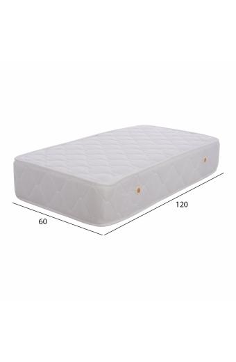 ΣΤΡΩΜΑ BABYCLOUD HM642.01 BONELL SPRING 60X120 ΛΕΥΚΟ