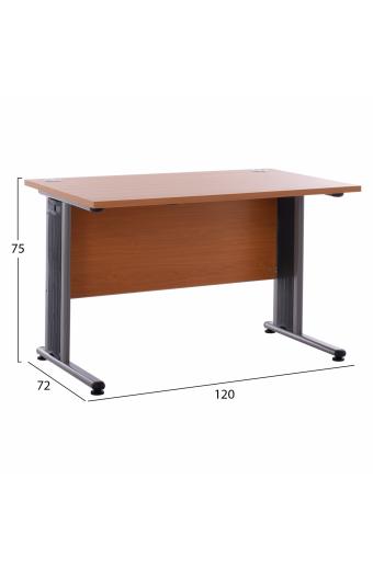 ΓΡΑΦΕΙΟ ΕΠΑΓΓΕΛΜΑΤΙΚΟ VALDEN HM2044.03 ΚΕΡΑΣΙ 120X72X75 εκ.