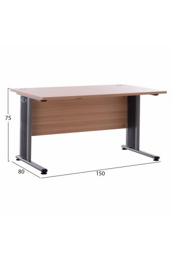 ΓΡΑΦΕΙΟ ΕΠΑΓΓΕΛΜΑΤΙΚΟ VALDEN HM2045.01 ΟΞΙΑ 150X80X75