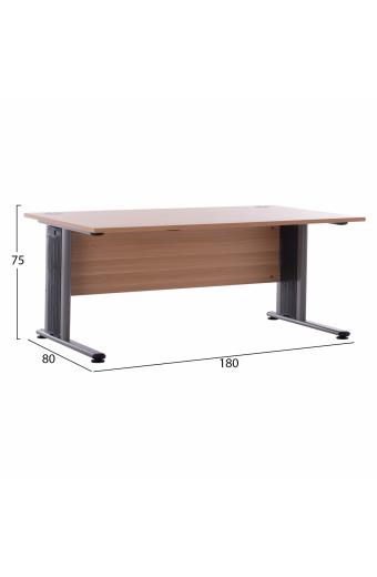 ΓΡΑΦΕΙΟ ΕΠΑΓΓΕΛΜΑΤΙΚΟ VALDEN HM2046.01 ΟΞΙΑ 180X80X75