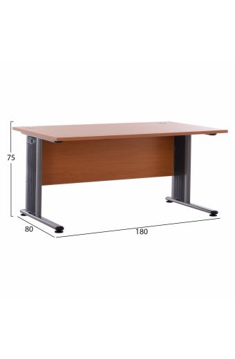 ΓΡΑΦΕΙΟ ΕΠΑΓΓΕΛΜΑΤΙΚΟ VALDEN HM2046.03 ΚΕΡΑΣΙ 180X80X75