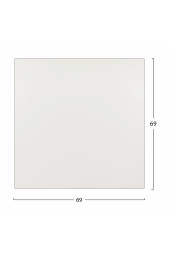 ΕΠΙΦΑΝΕΙΑ ΤΡΑΠΕΖΙΟΥ HPL HM5838.02 ΛΕΥΚΗ 69X69 εκ. ΠΑΧΟΥΣ 12mm.