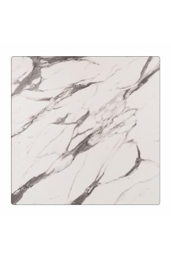 ΕΠΙΦΑΝΕΙΑ ΤΡΑΠΕΖΙΟΥ HPL HM5837.11 MARBLE WHITE-GREY 60x60 εκ. ΠΑΧΟΥΣ 12mm.