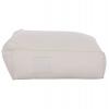 ΠΟΥΦ YAMIN 2ΑΤΟΜΩΝ ΜΕ TEXTILENE 600gr/m2 2X1 ΛΕΥΚΟ HM5773.11 140x140x40-60Υεκ.