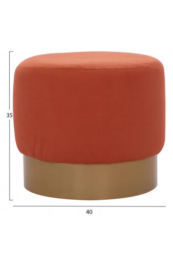 ΣΚΑΜΠΟ VINDE HM9260.02 ΚΟΡΑΛΙ ΜΕ ΧΡΥΣΗ ΒΑΣΗ Φ40x35 εκ.