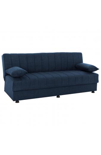 ΚΑΝΑΠΕΣ ΚΡΕΒΑΤΙ ANDRI ΤΡΙΘΕΣΙΟΣ ΜΠΛΕ HM3239.07 180x83x74Y εκ.