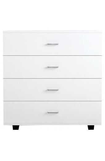 ΣΥΡΤΑΡΙΕΡΑ ΜΕΛΑΜΙΝΗΣ THORG ME 4 ΣΥΡΤΑΡΙΑ ΛΕΥΚΗ HM8996.03 80x40x83Υεκ.