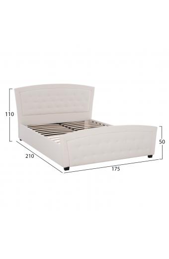 ΚΡΕΒΑΤΙ ODELIA ΜΕ PU HM550.11 150x200 εκ.