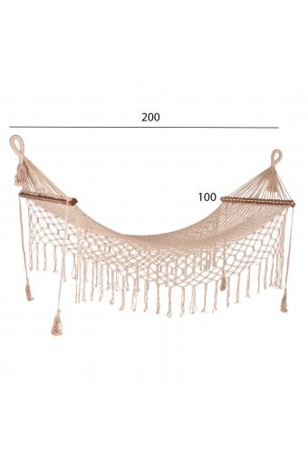 ΜΑΚΡΑΜΕ ΑΙΩΡΑ HM9346 ΜΠΕΖ 200Χ100 εκ.