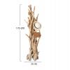 ΚΑΛΟΓΕΡΟΣ HM9367 ΑΠΟ ΜΑΣΙΦ ΞΥΛΟ TEAK ΦΥΣΙΚΟ 170-200ΕΚ.