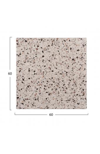 ΕΠΙΦΑΝΕΙΑ ΤΡΑΠΕΖΙΟΥ WERZALIT 60Χ60Χ3.5εκ. TERRAZZO HM5229.16