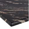 ΕΠΙΦΑΝΕΙΑ ΤΡΑΠΕΖΙΟΥ ΤΕΤΡΑΓΩΝΗ 5787 WERZALIT 70X70 εκ. BLACK GOLD MARBLE HM5230.15