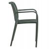 ΠΟΛΥΘΡΟΝΑ ΠΟΛΥΠΡΟΠΥΛΕΝΙΟΥ DARK OLIVE HM5940.07 45,5x56,5x80,5Υ εκ.