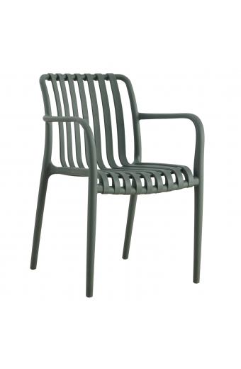 ΠΟΛΥΘΡΟΝΑ ΠΟΛΥΠΡΟΠΥΛΕΝΙΟΥ TIPPY HM5940.07 DARK OLIVE 55x55x81Υεκ.