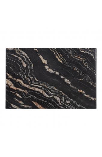 ΕΠΙΦΑΝΕΙΑ ΤΡΑΠΕΖΙΟΥ WERZALIT 120Χ80Χ3.5εκ. BLACK GOLD MARBLE HM5630.15