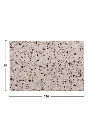 ΕΠΙΦΑΝΕΙΑ ΤΡΑΠΕΖΙΟΥ WERZALIT 120Χ80Χ3.5εκ. TERRAZZO HM5630.16
