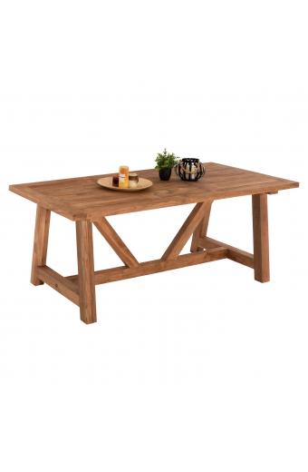 ΤΡΑΠΕΖΙ ΤΡΑΠΕΖΑΡΙΑΣ HM7922 PLUTON RECYCLED TEAK ΣΕ ΦΥΣΙΚΟ ΧΡΩΜΑ 200X100X75Yεκ.