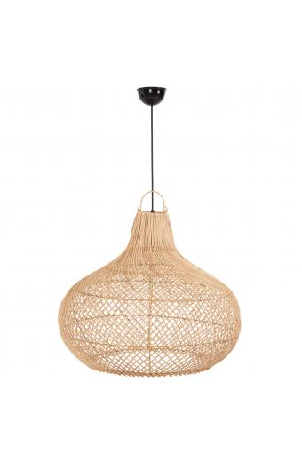 ΦΩΤΙΣΤΙΚΟ ΟΡΟΦΗΣ ΚΡΕΜΑΣΤΟ HM7860 ΦΥΣΙΚΟ RATTAN ΣΕ ΦΥΣΙΚΟ ΧΡΩΜΑ Φ54x46-141Υεκ.