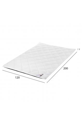 ΑΝΩΣΤΡΩΜΑ HM670.08 ΜΕ FOAM ΛΕΥΚΟ 120x200x5Y εκ.