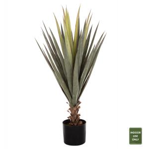 ΔΙΑΚΟΣΜΗΤΙΚΟ ΣΥΝΘΕΤΙΚΟ ΦΥΤΟ HM7986 SISAL AGAVE ΣΕ ΓΛΑΣΤΡΑ Φ15,5x14,5-96Υεκ.