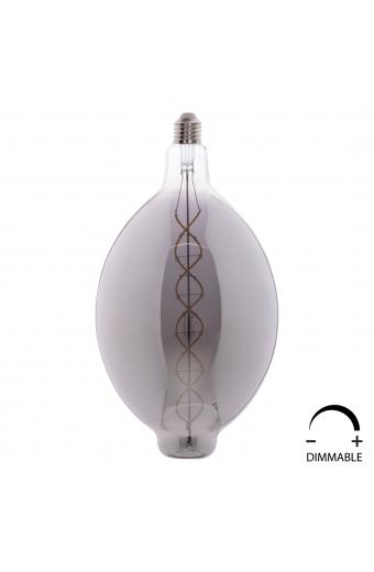 ΛΑΜΠΤΗΡΑΣ LED FILAMENT 8W E27 3000K SMOKE DIMMABLE HM4051.03