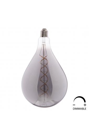 ΛΑΜΠΤΗΡΑΣ LED FILAMENT 8W E27 3000K SMOKE COLOR DIMMABLE  HM4052.03