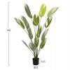 ΔΙΑΚΟΣΜΗΤΙΚΟ ΣΥΝΘΕΤΙΚΟ ΦΥΤΟ HM7997 WHITE JADE ΣΕ ΓΛΑΣΤΡΑ 140Υεκ.